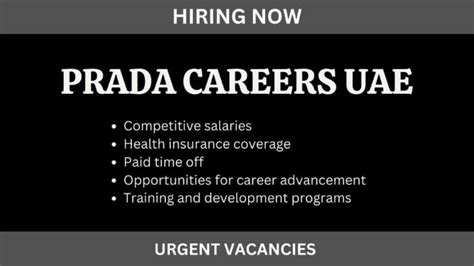 prada careers in dubai|Prada job application.